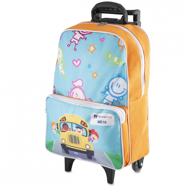 MOCHILA INFANTIL CARRINHO